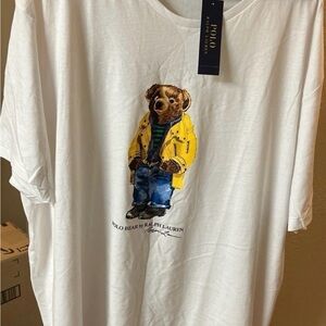 Men’s Classic Fit Raincoat Polo Bear T-shirt by Polo Ralph Lauren (Limited Ed.)